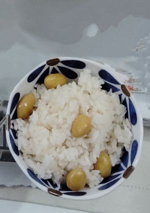 大人の豆ごはん！銀杏ご飯-レシピのメイン写真