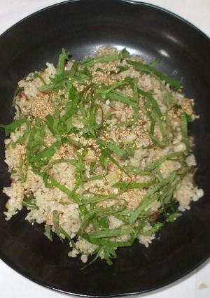 みょうが大葉混ぜご飯♪簡単おにぎりにも-レシピのメイン写真