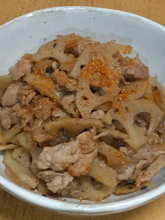 レンコンと豚肉のきんぴら-レシピのメイン写真