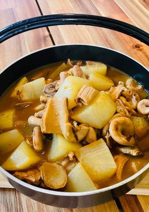 広東風薬膳もつ煮込み-レシピのメイン写真