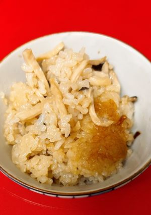 秋の味覚　なんちゃって松茸ごはん-レシピのメイン写真