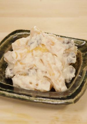 柿とレーズンの白和え-レシピのメイン写真