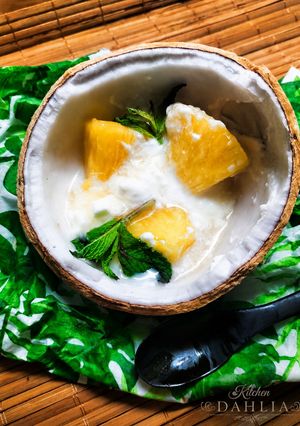 ベトナム🇻🇳チェー風デザート🏝️ココナッツの果肉で🥥-レシピのメイン写真