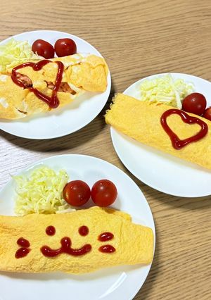 オムライス-レシピのメイン写真