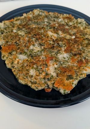 青のり風味の長芋のふわとろ焼き-レシピのメイン写真