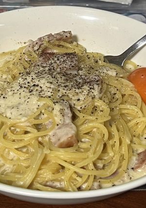 フライパンで完結するチーズクリームパスタ-レシピのメイン写真