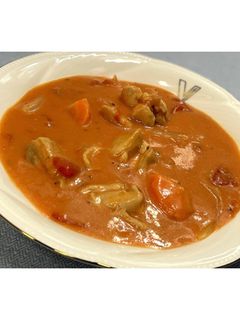 鶏肉のトマトクリームシチュー★動画あり★-レシピのメイン写真
