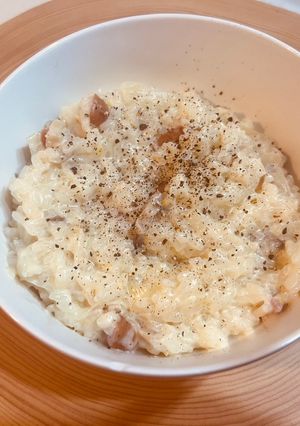 15分でちゃちゃっと簡単！チーズリゾット-レシピのメイン写真