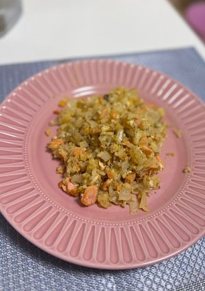 【簡単】鮭のチャーハン-レシピのメイン写真
