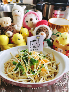 もやしサラダ【手作り焼き肉たれ】-レシピのメイン写真