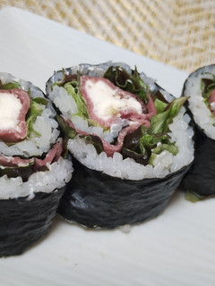 巻きす不要 ローストビーフの巻物-レシピのメイン写真