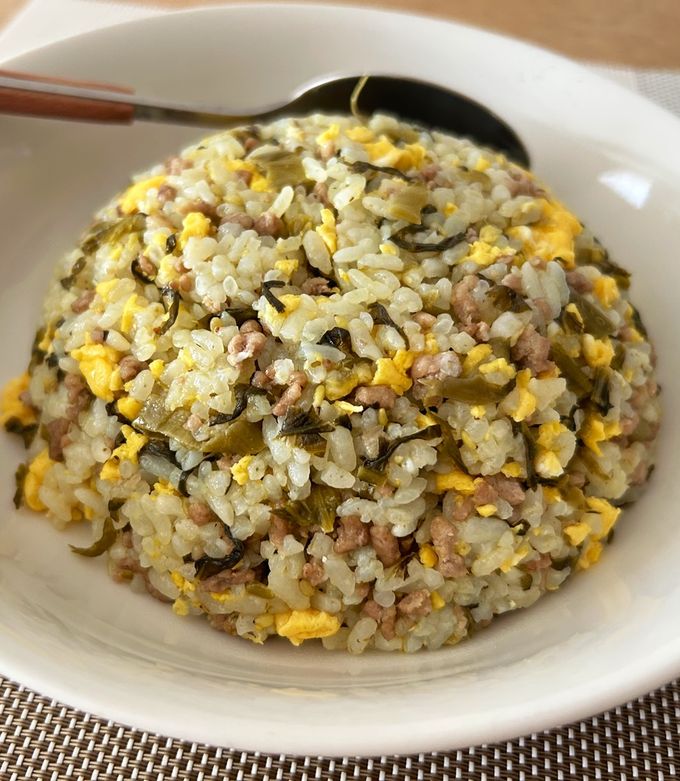 高菜チャーハン by keiko☆ 【クックパッド】 簡単おいしいみんなの