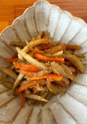 きんぴらごぼう-レシピのメイン写真