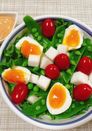 春かぶとスナップエンドウの春色サラダ🥗🌸-レシピのメイン写真