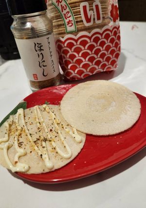 ほりにし＆ソースせんべい-レシピのメイン写真