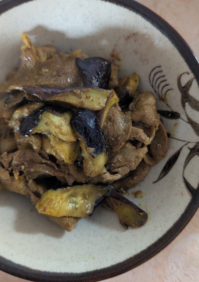 簡単★ナスと豚こま肉のカレー粉炒め-レシピのメイン写真