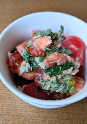 ツナとトマトのさっぱりサラダ-レシピのメイン写真