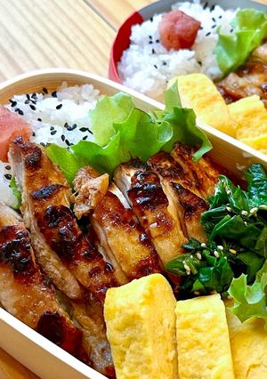 【鶏ももの味噌漬け焼き】-レシピのメイン写真