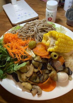 そばサラダ（夏野菜たっぷり）-レシピのメイン写真