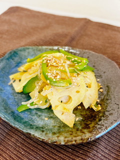 蓮根のカレーきんぴら-レシピのメイン写真