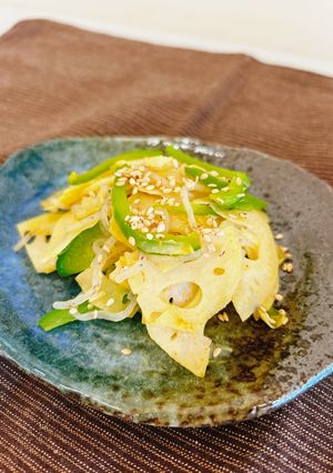蓮根のカレーきんぴら-レシピのメイン写真