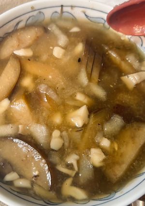 那須ときのこの簡単味噌スープ-レシピのメイン写真