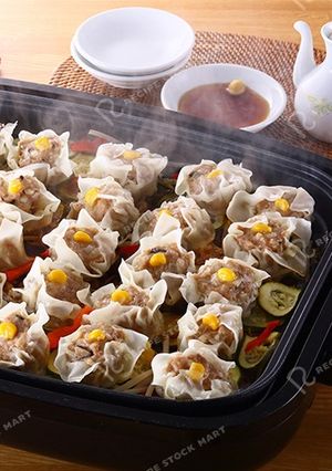 焼売と蒸し野菜-レシピのメイン写真