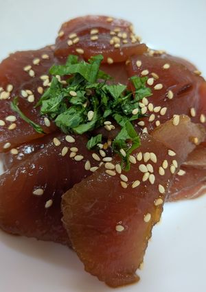 調味料は3つ♪マグロ余ったら是非に-レシピのメイン写真