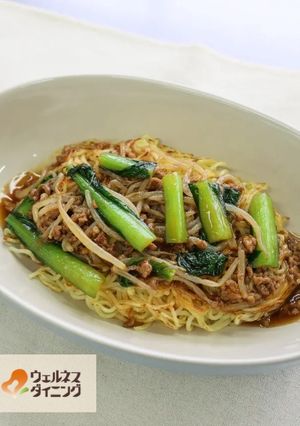 腎臓病食/あんかけ焼きそば-レシピのメイン写真