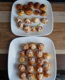 不器用たこ焼き器でHMドーナツ