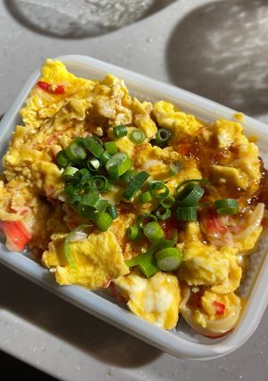 タッパー天津飯（超ミニマム）-レシピのメイン写真