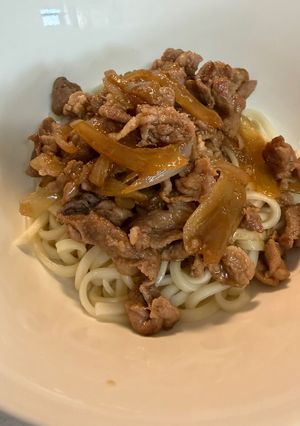冷ぶっかけ＆肉吸うどん-レシピのメイン写真