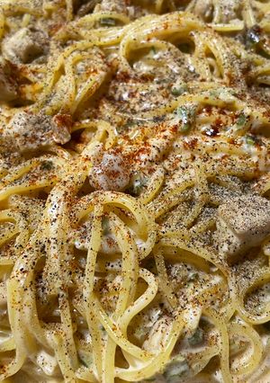 【塩分1.9】チキピクリームチーズパスタ-レシピのメイン写真