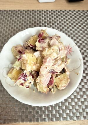 さつまいもと魚肉ソーセージ粒マスマヨ和え-レシピのメイン写真