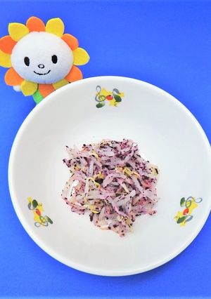 もやしの赤じそあえ-レシピのメイン写真
