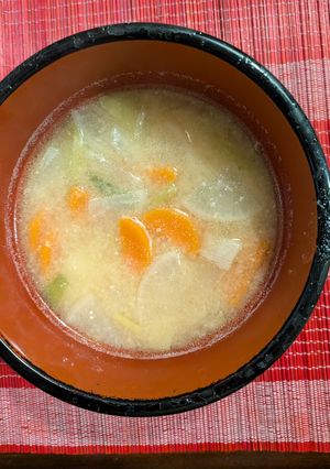 豚汁風味噌汁-レシピのメイン写真