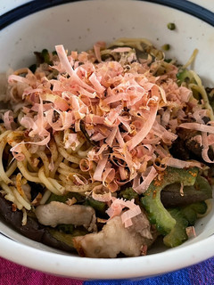 ゴーヤーと茄子の焼きそば-レシピのメイン写真