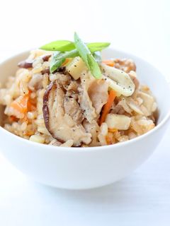 旨味ある【筍と豚の中華風炊き込みご飯】-レシピのメイン写真