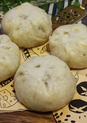 捏ねない豚まん-レシピのメイン写真