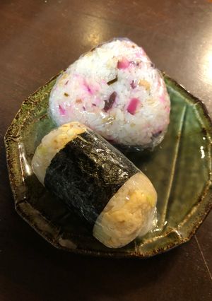 彩りおにぎり２種-レシピのメイン写真
