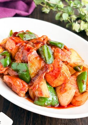 豚肉と厚揚げのヤンニョム風炒め-レシピのメイン写真