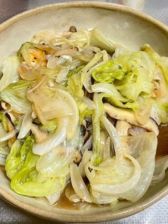 厚揚げとレタスの中華風とろ炒め-レシピのメイン写真