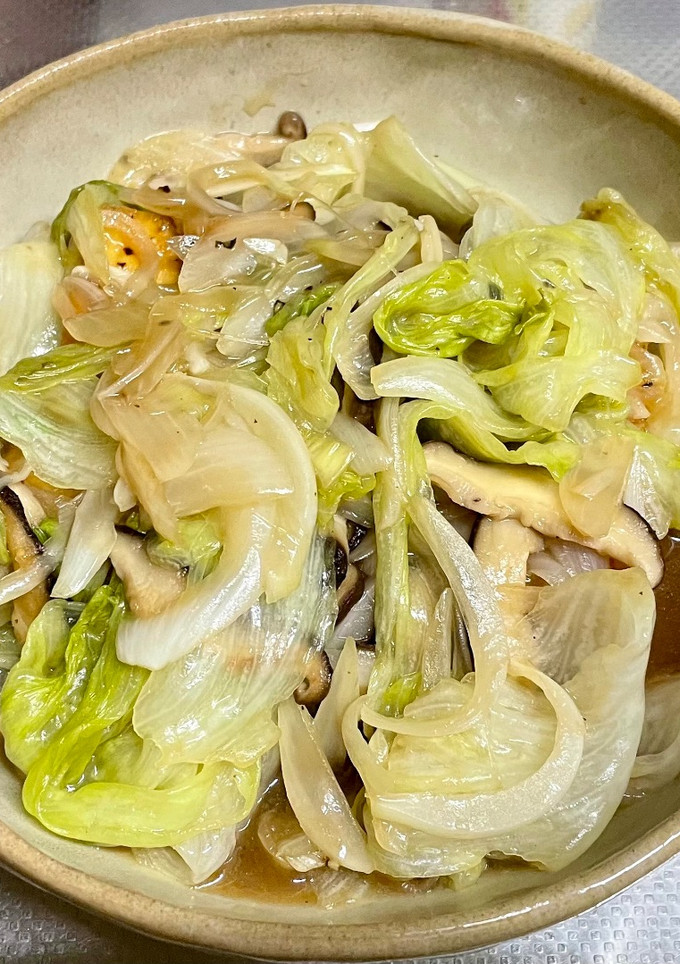 厚揚げとレタスの中華風とろ炒め-レシピのメイン写真