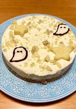 ハロウィン！さつまいものチーズケーキ-レシピのメイン写真