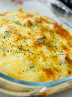 牡蠣とほうれん草のグラタン-レシピのメイン写真