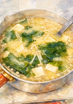 かっかの味噌汁-レシピのメイン写真