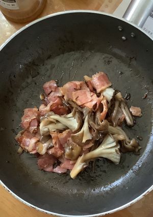 舞茸とベーコンのバター炒め-レシピのメイン写真