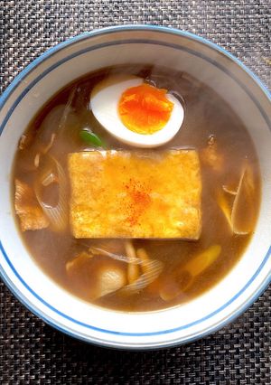 和風スパイシーカレーそば-レシピのメイン写真