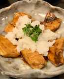メカジキの照り焼き大根おろしがけ