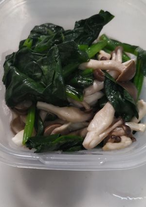 ほうれん草としめじのナムル-レシピのメイン写真